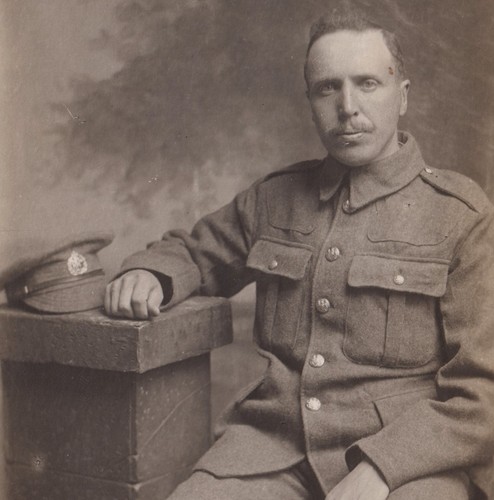 Ww1 rppc photo british soldier - rppc,