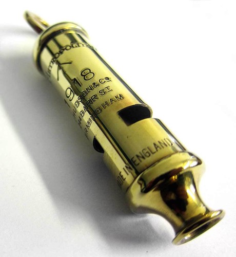British ww1 army whistle - british,